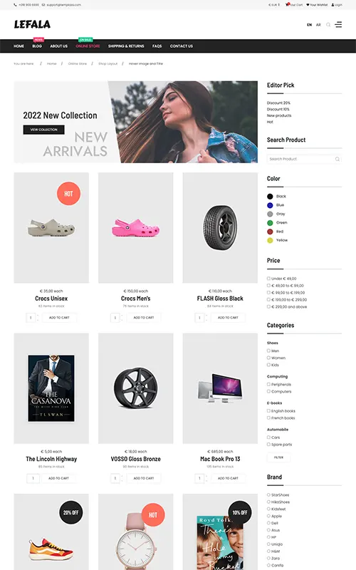 Shop - Hover Image Title