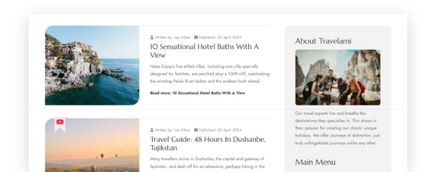 Smooth and easy <em>blogging</em>