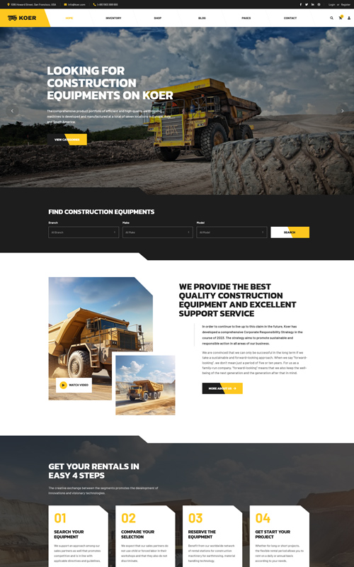 Koer Website