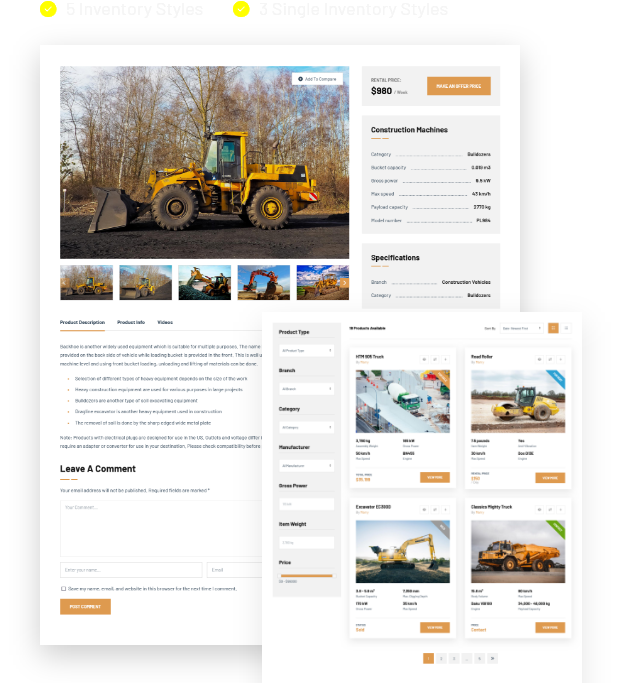 Build your <em>Inventory</em> and showcase your best vehicles